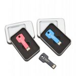 USB 8GB VIDRIO C/ESTUCHE METALICO