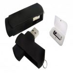 USB 8GB CUCHILLA METALICA NEGRA