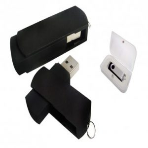 USB 8GB CUCHILLA METALICA NEGRA