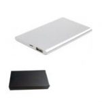 POWER BANK TARJETA CON CABLE USB y ADAPTADOR IPHONE 2600 MAH PROMOCION