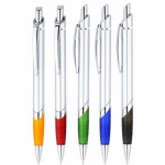 LAPICERO PLASTICO, CLIP METALICO, PUNTA DE GOMA