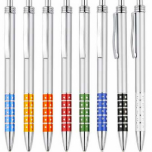 LAPICERO PLASTICO, CLIP METALICO, CRISTALES
