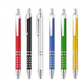 LAPICERO PLASTICO, CLIP METALICO, CRISTALES