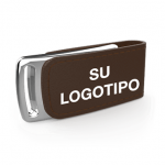 USB 4GB EXECUTIVE METALICO  /  CUERINA