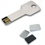 USB 4GB LLAVE METÁLICA C/ESTUCHE METALICO