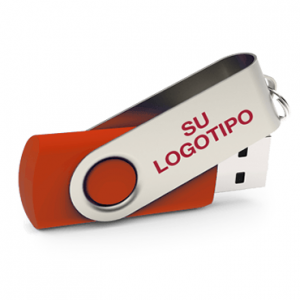 USB 4GB TWISTER C/ESTUCHE PLASTICO