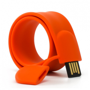 USB 4GB SLAP PULSERA  SILICONA