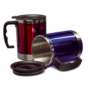 mug de acero inoxidable