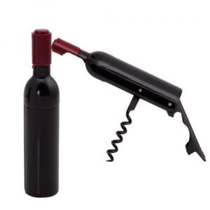 saca corcho tipo botella de vino de material metalico en allpublicidad.com.pe