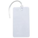 IDENTIFICADOR DE MALETA BLANCO EN PVC