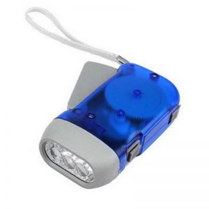 Linterna led dinamo recargable