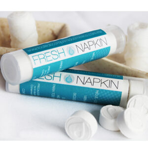 toalla comprimida en tubo tipo pastilla en allpublicidad