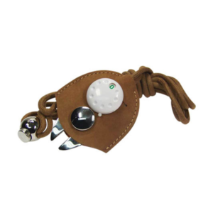 accesorio golf bolita de cuerina y plastico en allpublicidad.com.pe