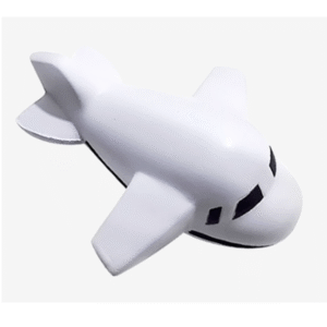 avion antiestres color blanco