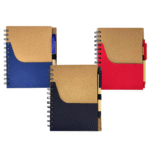 libreta ecologica con bolsillo y lapicero
