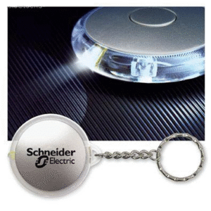 llavero linterna led circular