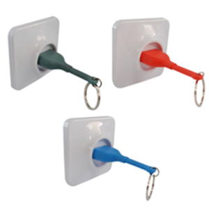 llavero forma de llave plastico