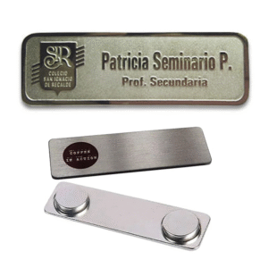 pin solapero metalico imantado