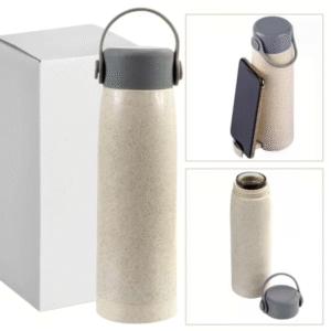 tomatodo ecologico con porta celular e interior de vidrio