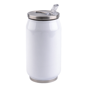 Tomatodo de aluminio modelo lata con sorbete y tapa