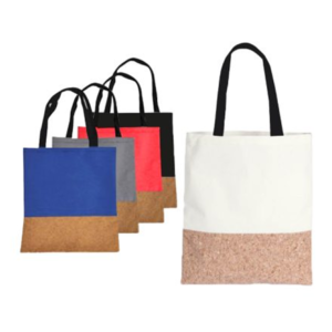 bolsa de corcho y poliester en allpublicidad