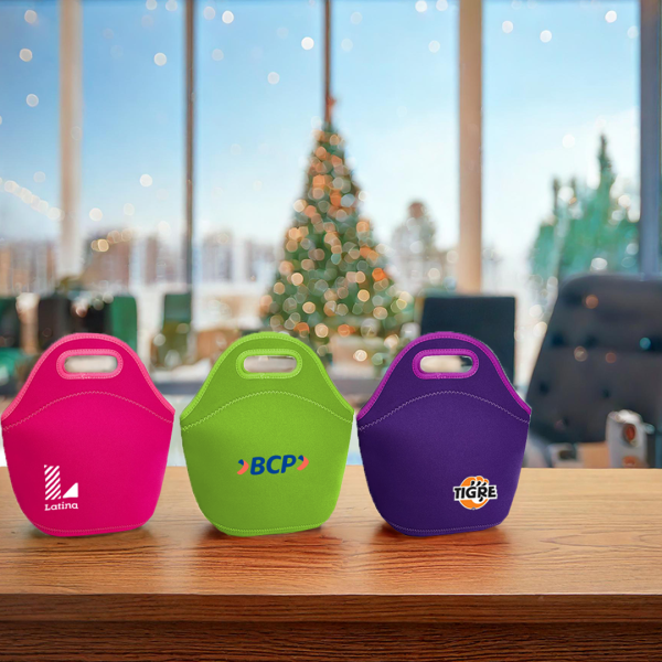 lonchera de neopreno con cierre en allpublicidad