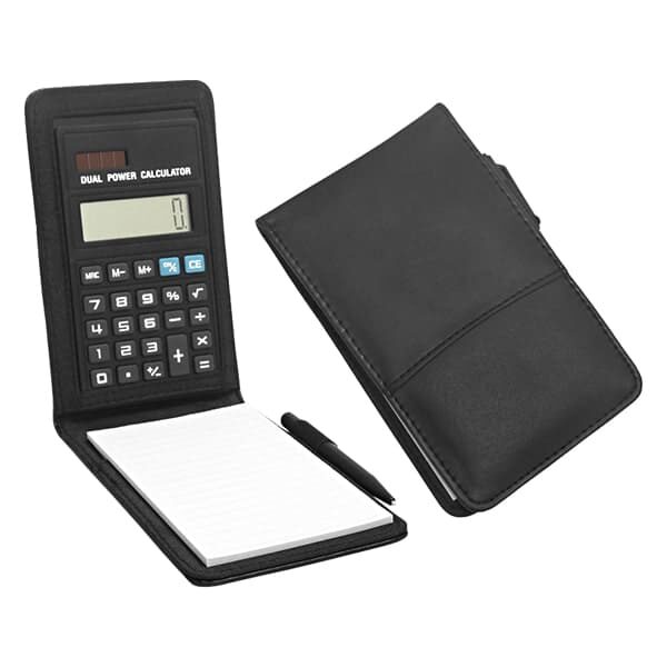 Mini agenda con calculadora y block de notas