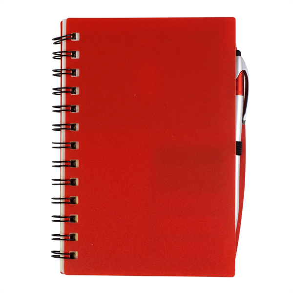 cuaderno plastificado con posit, porta lapicero, porta carnet en allpublicidad