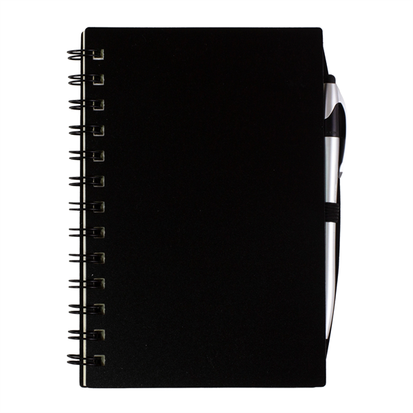 cuaderno plastificado con posit, porta lapicero, porta carnet en allpublicidad