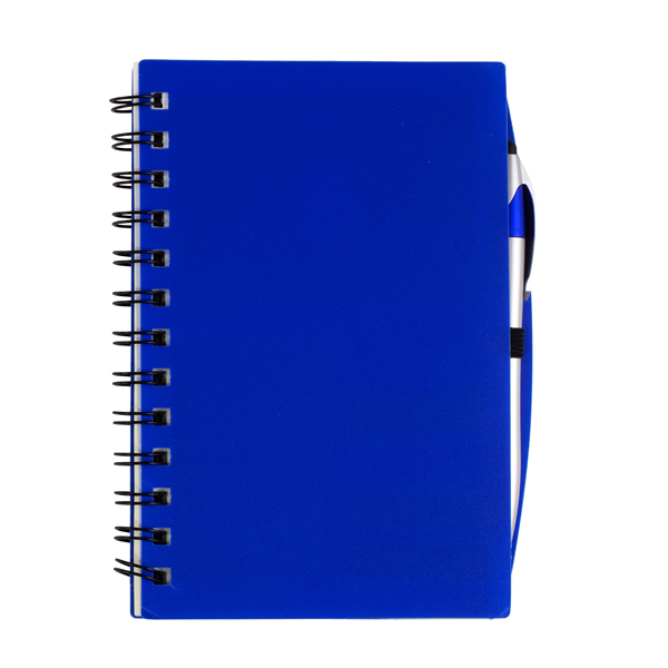 cuaderno plastificado con posit, porta lapicero, porta carnet en allpublicidad