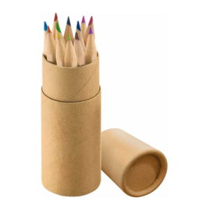 estuche de 12 colores pequeños ecologicos en allpublicidad.com.pe