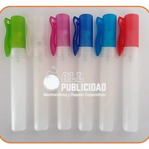 frasco vacio para gel antibacterial en spray de 10ml modelo botella o lapicero en allpublicidad