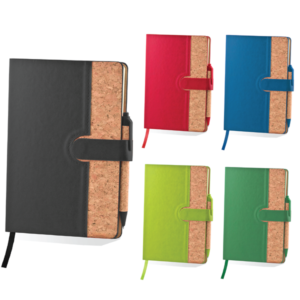 libreta de corcho imantada con lapicero en allpublicidad