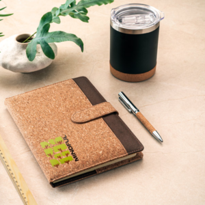 libreta de corcho imantada con lapicero en allpublicidad