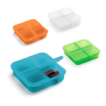 pastillero cuadrado con 4 compartimientos en allpublicidad