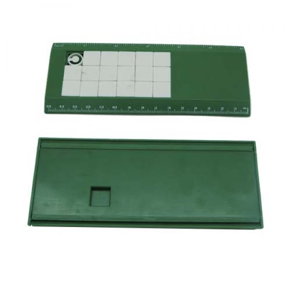 Mini rompecabeza o puzzle con regla en allpublicidad
