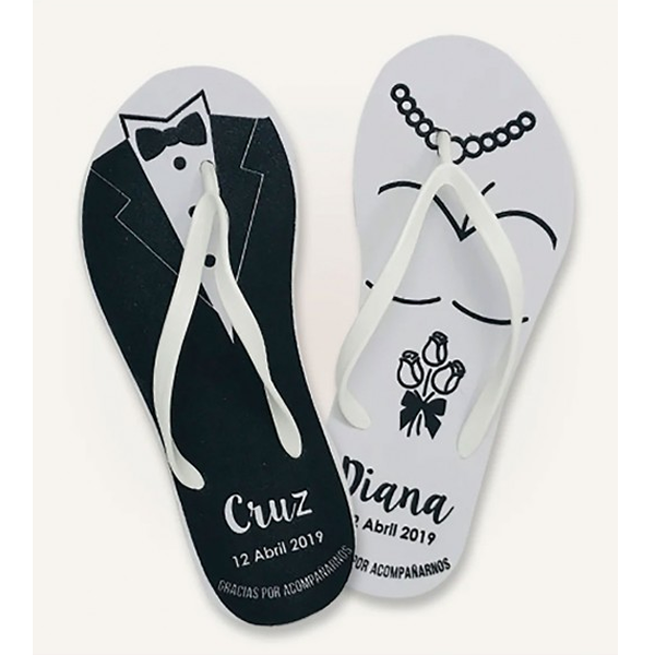 sandalia de playa personalizada en allpublicidad