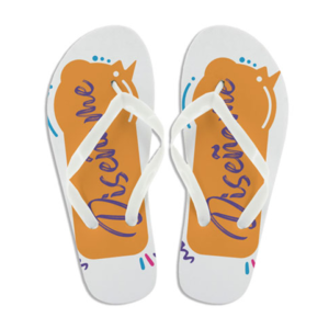 sandalia de playa publicitaria en allpublicidad