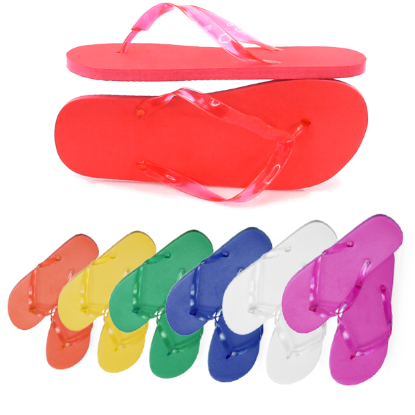 sandalia de playa publicitaria en allpublicidad