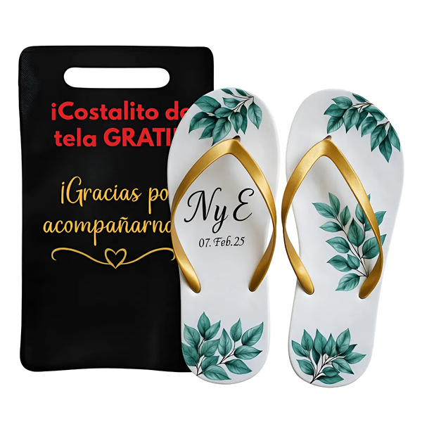 sandalia de playa publicitaria en allpublicidad