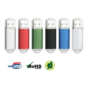 usb de plastico con tapa