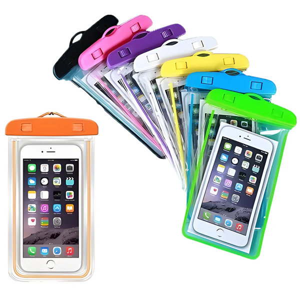 waterproof o funda para celular bajo el agua como protector en allpublicidad