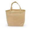 bolsa ecologica de notex con base 40x40x8 color beige
