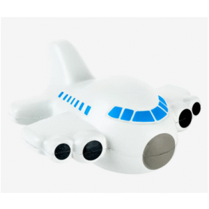 avion antiestres 747 con logo personalizado