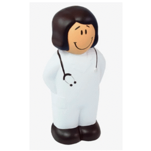 doctora antiestres color blanco