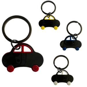 llavero auto de plastico