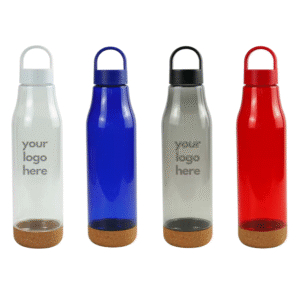 tomatodo de plastico pet con base de corcho